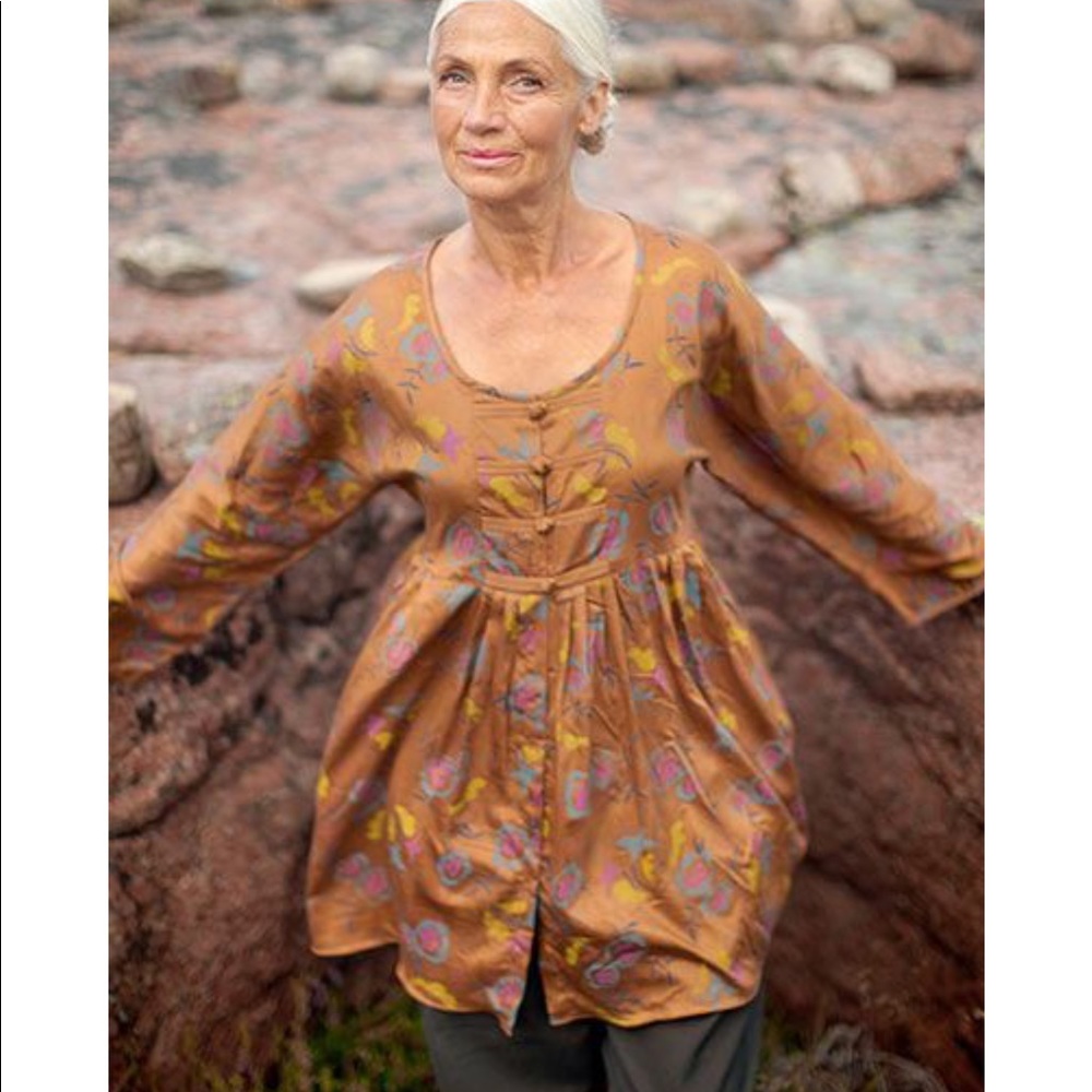 Gudrun Sjögren artist smock tunic
